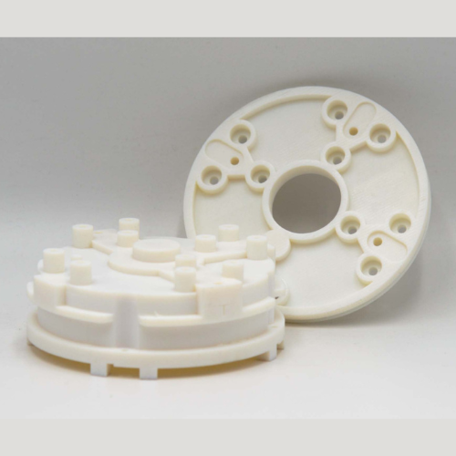 white vero material in polyjet 3d printing