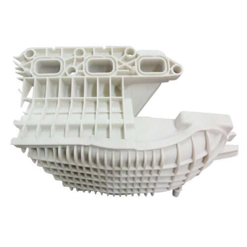 Nylon SLS 3d model white color
