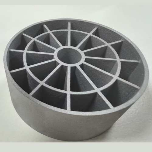 SS316L (SLM) 3d model in grey color